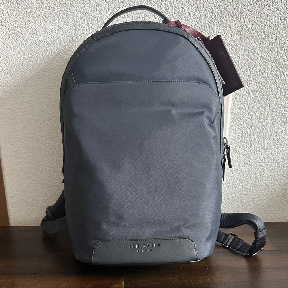 Ted Baker Navy Marine Backpack for Men NWT